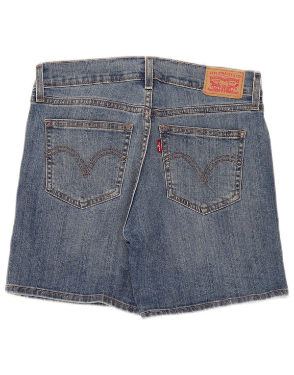 Женские джинсовые шорты Levi's W27, маленькие синие, хлопок