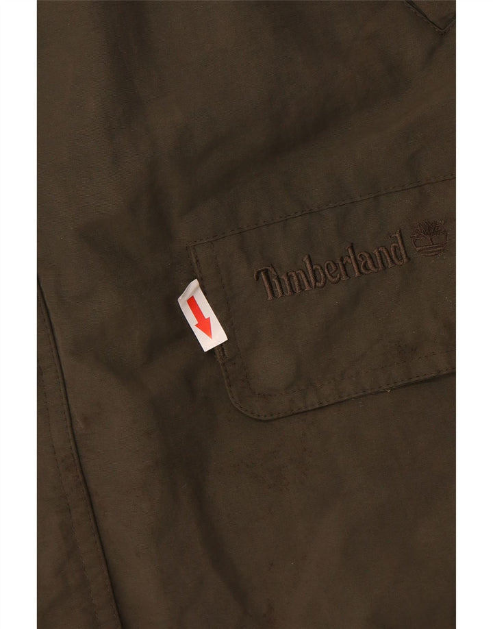 Мужская ветровка свободного покроя Timberland UK 36, маленький нейлон цвета хаки