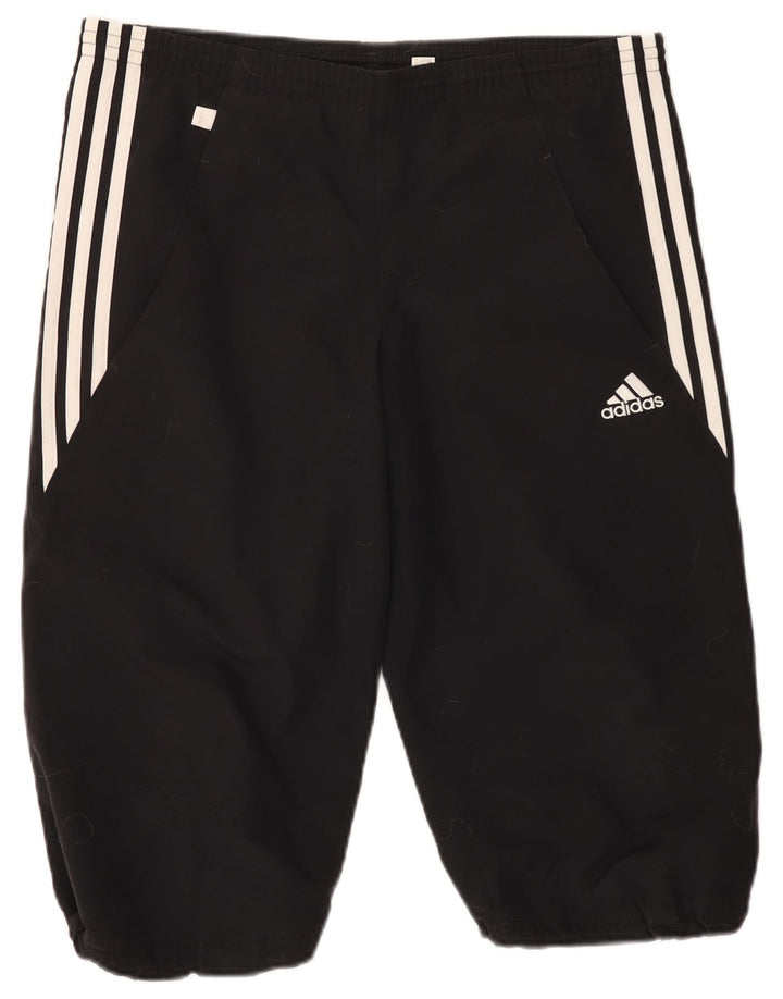 Женские спортивные шорты Adidas UK 14, большие черные