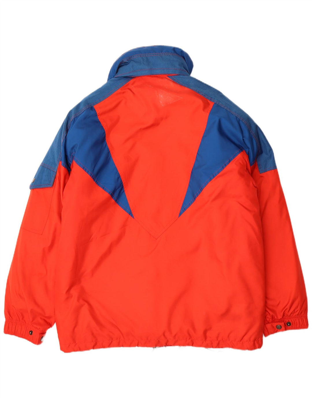 Мужская лыжная куртка свободного покроя Dubin IT 46, маленькая красная, полиэстер с цветными блоками