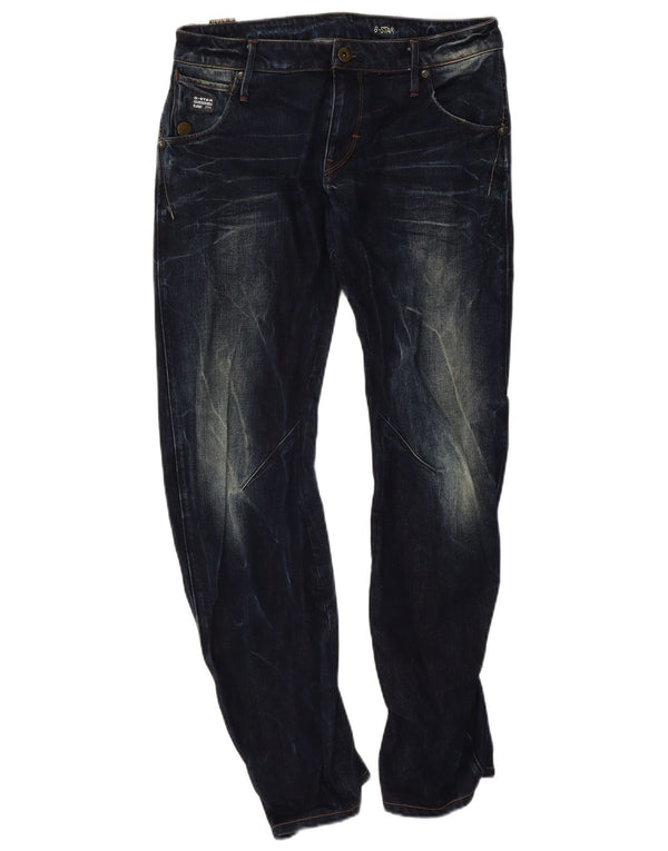 Мужские узкие джинсы G-Star Banana W32 L32, темно-синие, хлопок