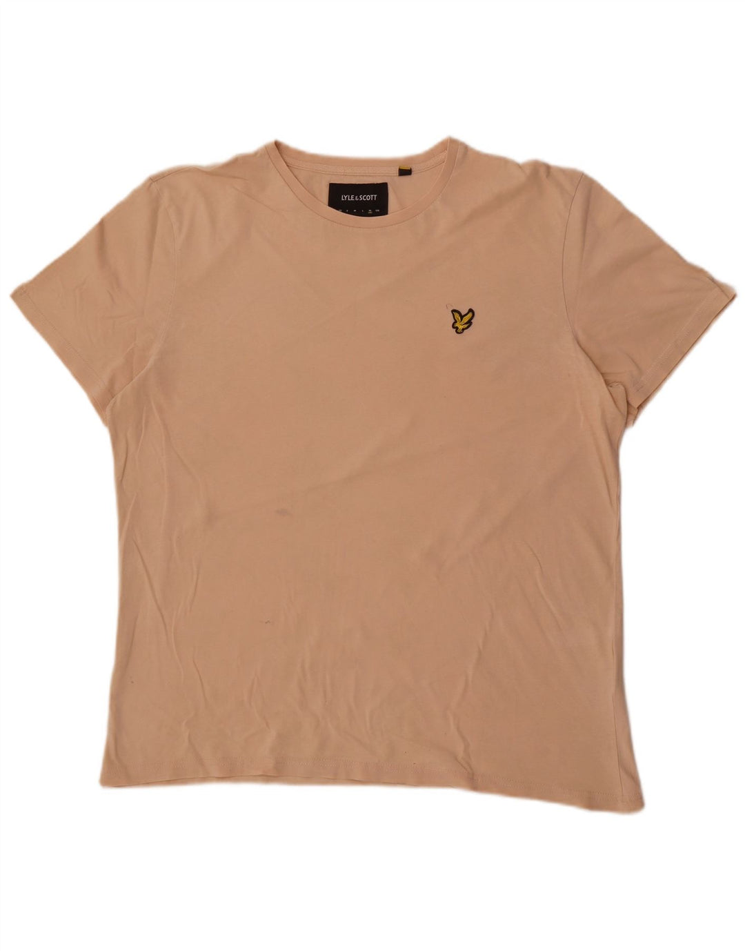 Мужская футболка Lyle & Scott Top XL, бежевый хлопок