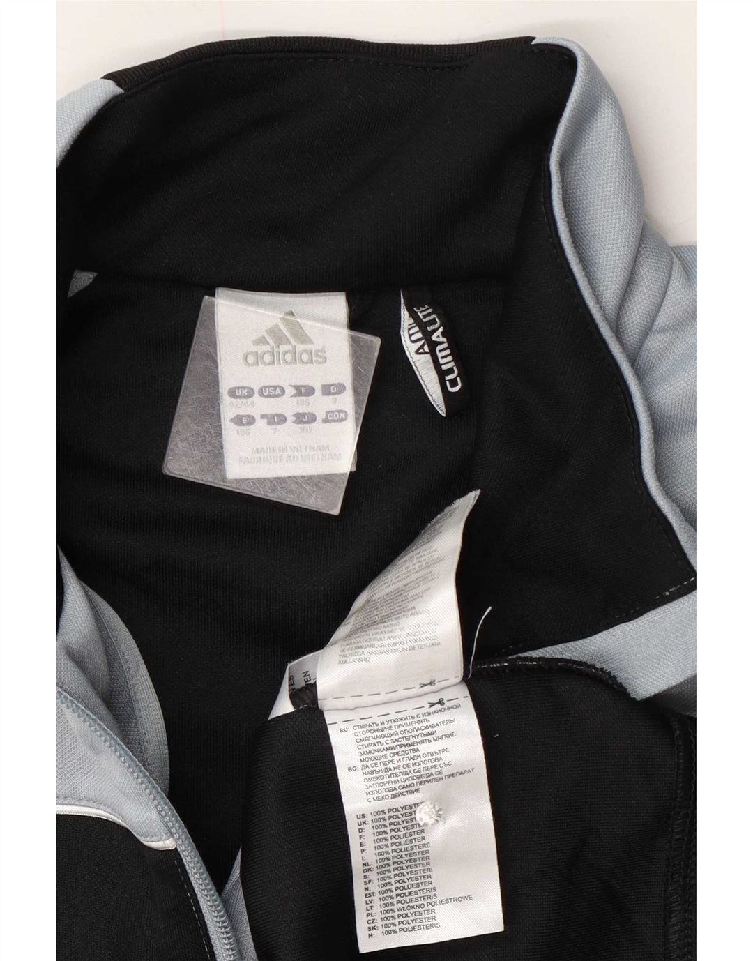 Мужской спортивный костюм Adidas Climalite Pullover UK 42/44, большой черный