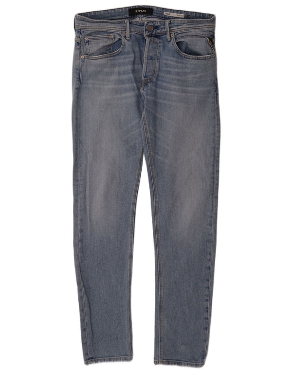 Мужские джинсы Willbi Regular Slim W32 L32 REPLAY, синий хлопок