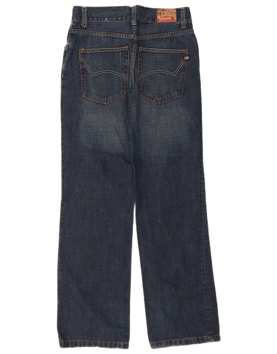 Женские прямые джинсы Dickies W30 L32, синий хлопок
