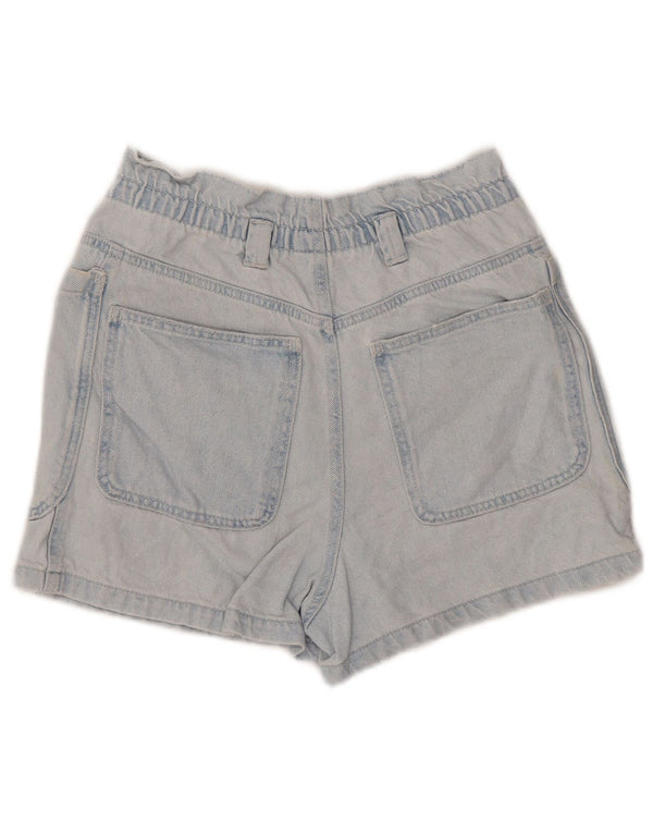 Женские джинсовые шорты с высокой талией Zara EU 36 XS W26 Синие