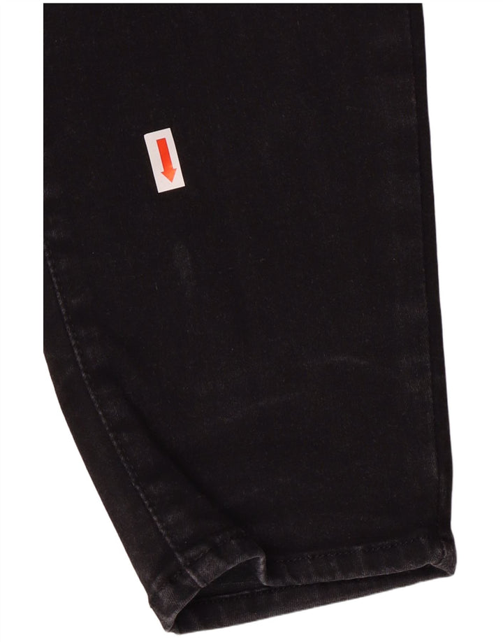 Женские узкие джинсы Gas W31 L28, черный хлопок