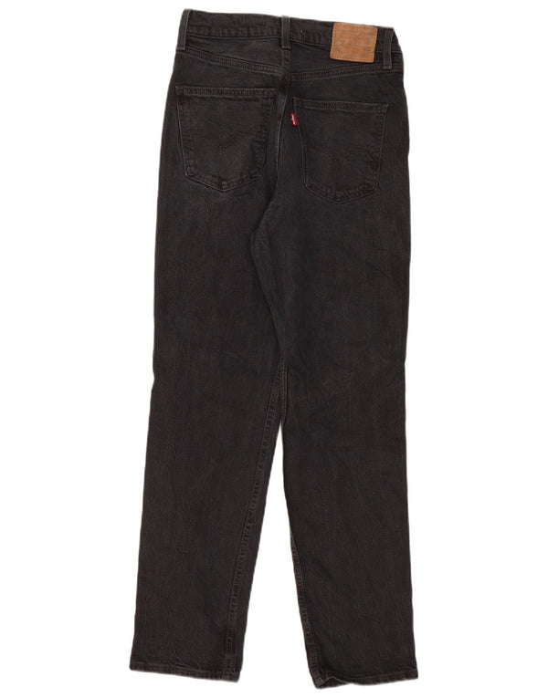 Женские зауженные джинсы Levi's W26 L29, черный хлопок