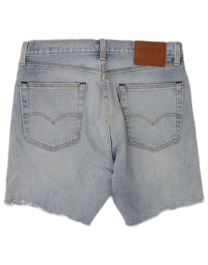 Мужские джинсовые шорты Levi's 501 W31, средний синий хлопок