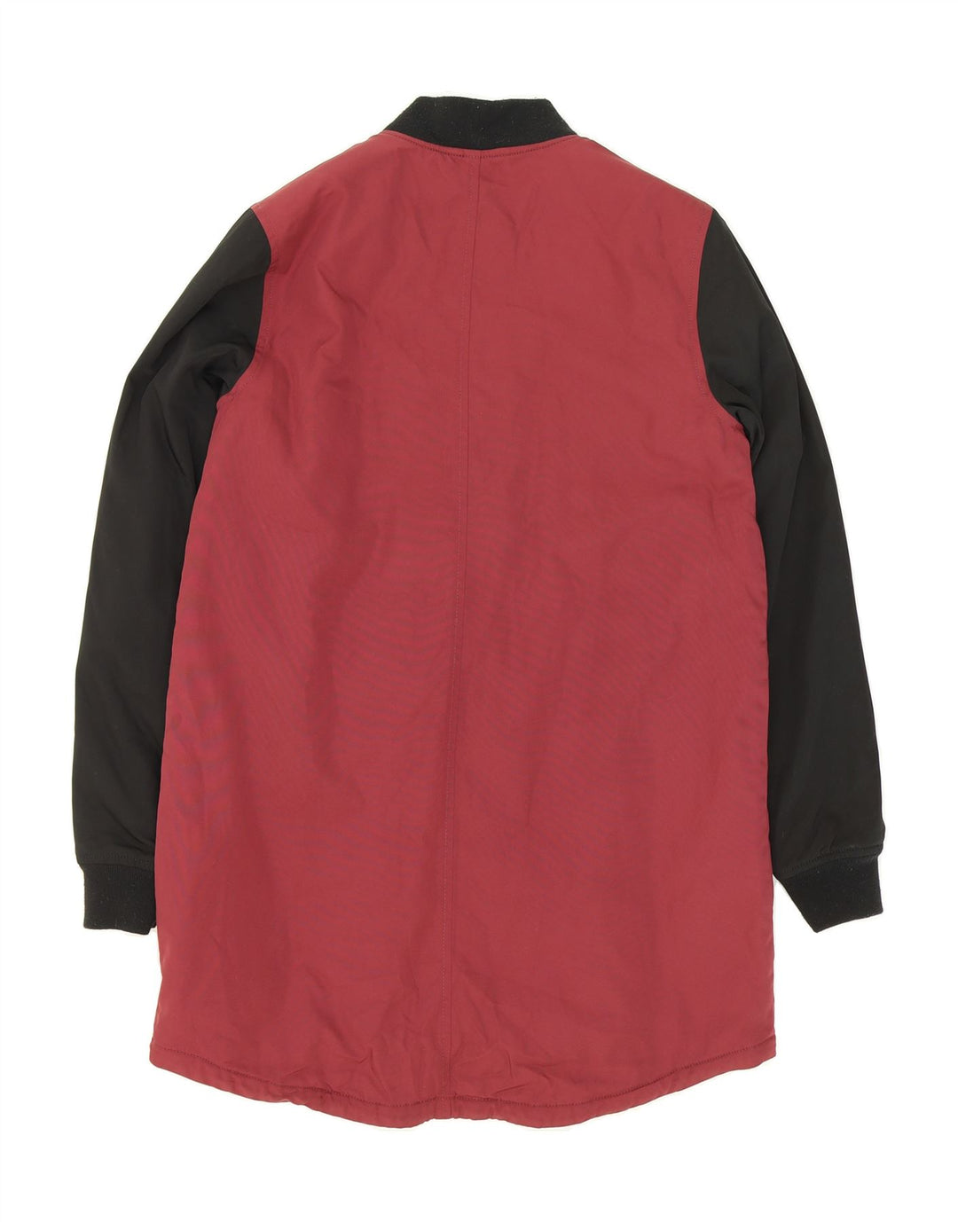 VANS Womens Windbreaker Coat UK 6 XS Burgundy Colourblock Polyester Vintage Vans and Second-Hand Vans from Messina Hembry 