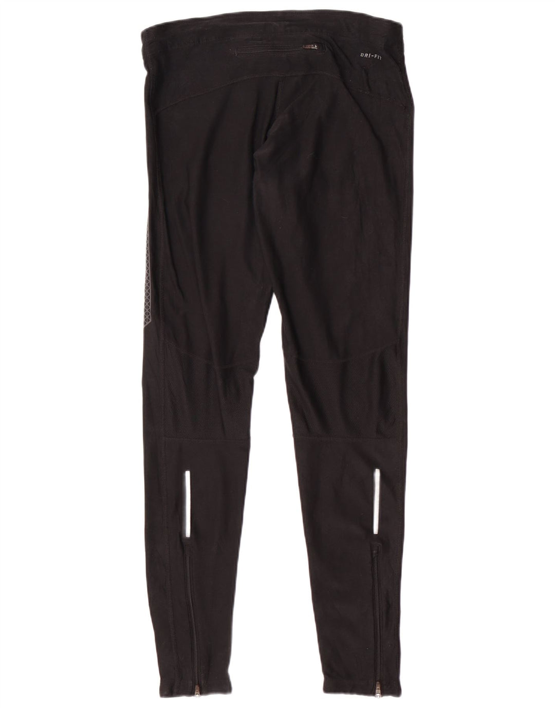 Женские леггинсы Nike Dri Fit UK 12, средний черный полиэстер