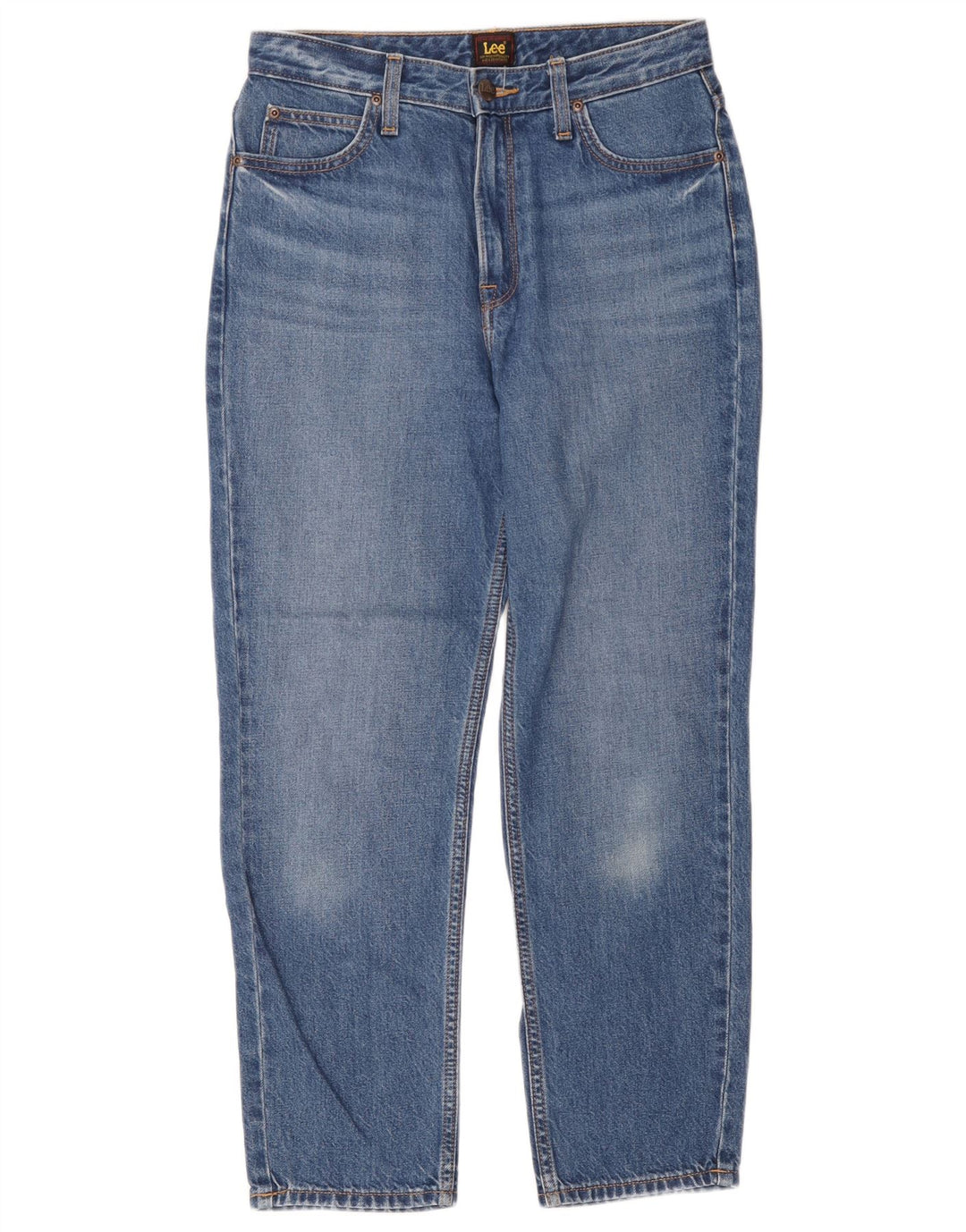 Мужские укороченные джинсы Lee Carol W28 L25, синий хлопок