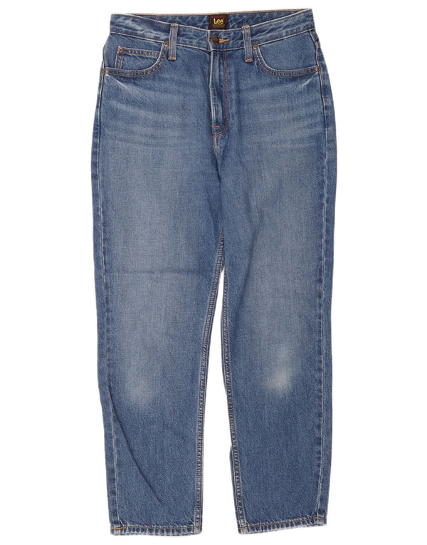 Мужские укороченные джинсы Lee Carol W28 L25, синий хлопок