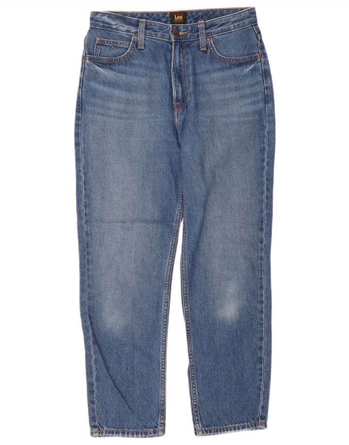 Мужские укороченные джинсы Lee Carol W28 L25, синий хлопок