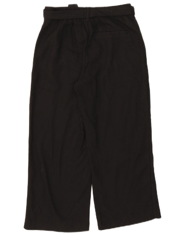 Zara Женские укороченные брюки Trafaluc XS W24 L22 черные