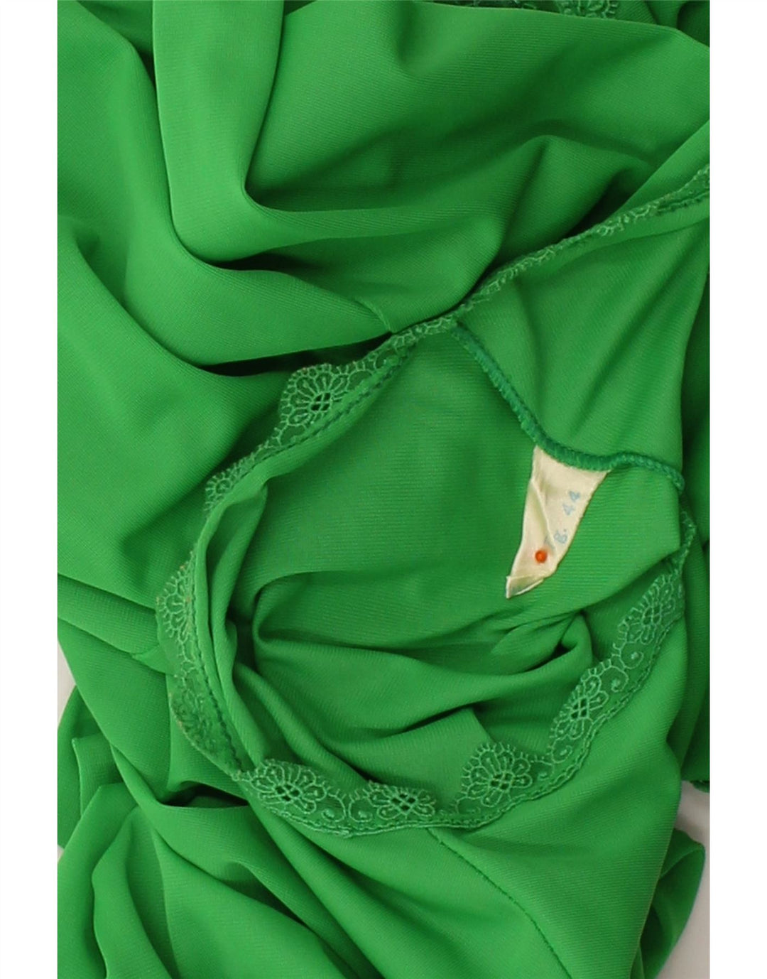 VINTAGE Womens Shirt Blouse IT 44 Medium Green Vintage Vintage and Second-Hand Vintage from Messina Hembry 
