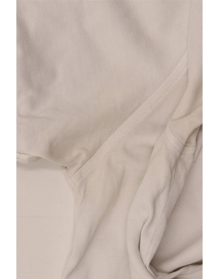 Мужская рубашка-поло Gant, большая белая хлопковая ткань