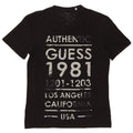 Мужская футболка Guess с рисунком, средний черный