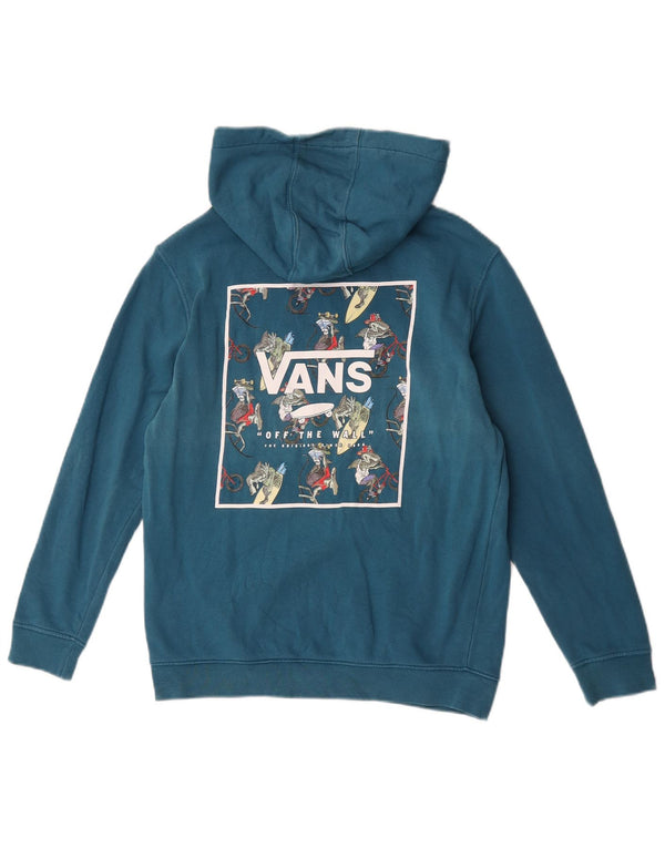 Женский джемпер с капюшоном Vans UK 14, большой бирюзовый