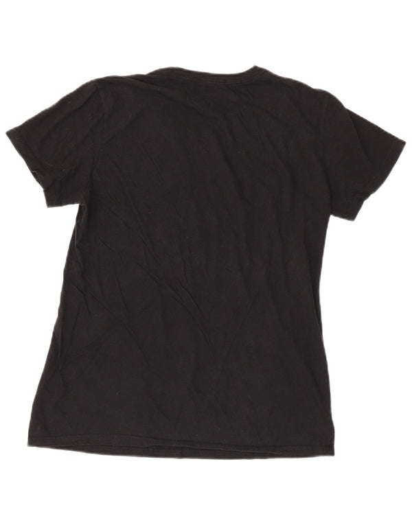 Женская футболка с рисунком Adidas Colorado Denver Lynx Top UK 12, средний черный