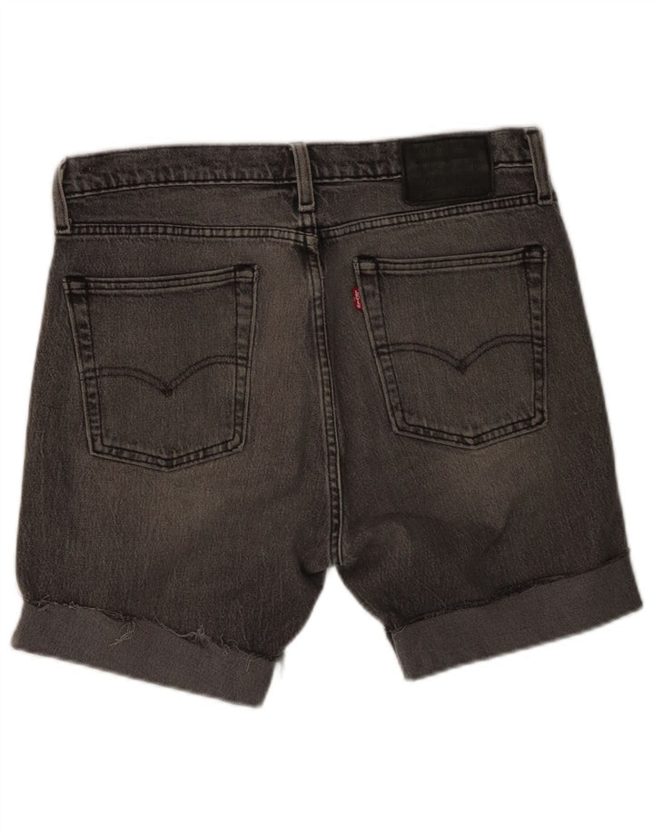 Мужские джинсовые шорты Levi's 510 W33, большие серые, хлопок