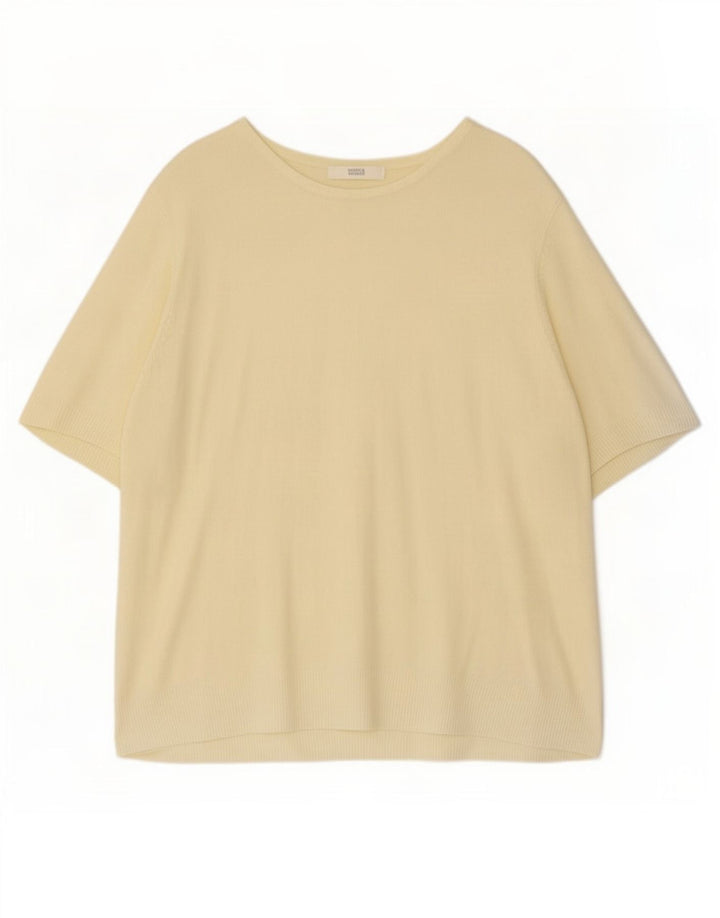 Женская блузка Marks & Spencer UK 16, большая желтая