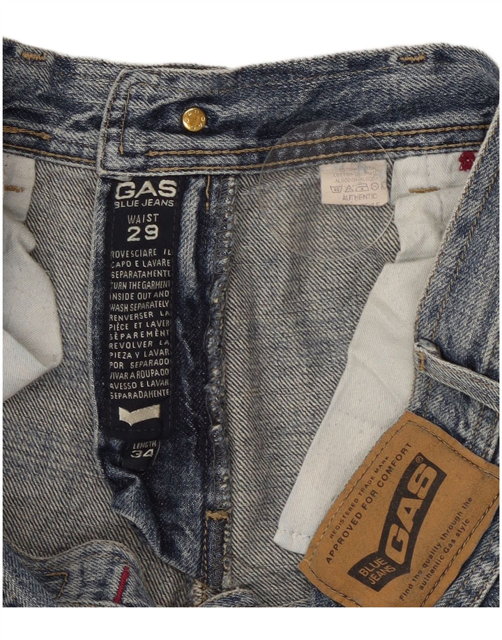 Женские джинсы Bootcut Gas W29 L34, синие, хлопок