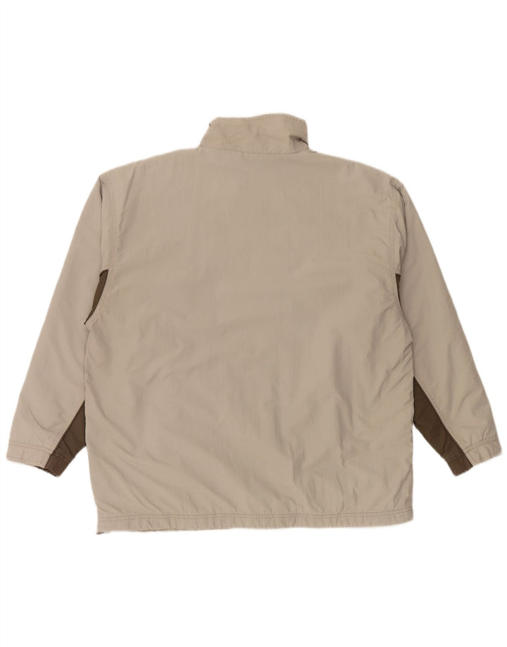 Мужской спортивный костюм свободного покроя REEBOK XS, серый с цветными блоками