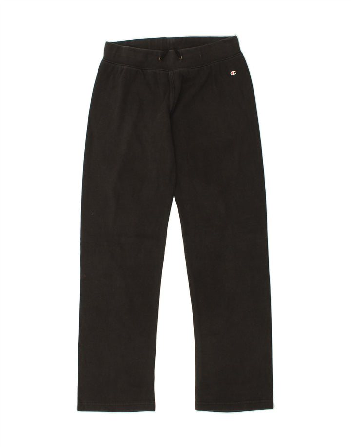 CHAMPION Womens Tracksuit Trousers UK 14 Large Black Vintage Champion and Second-Hand Champion from Messina Hembry 