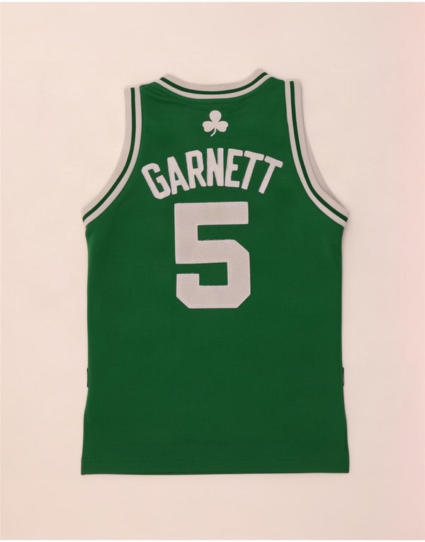 Adidas Boys Boston Celtics Графический жилет 11-12 лет, маленький зеленый