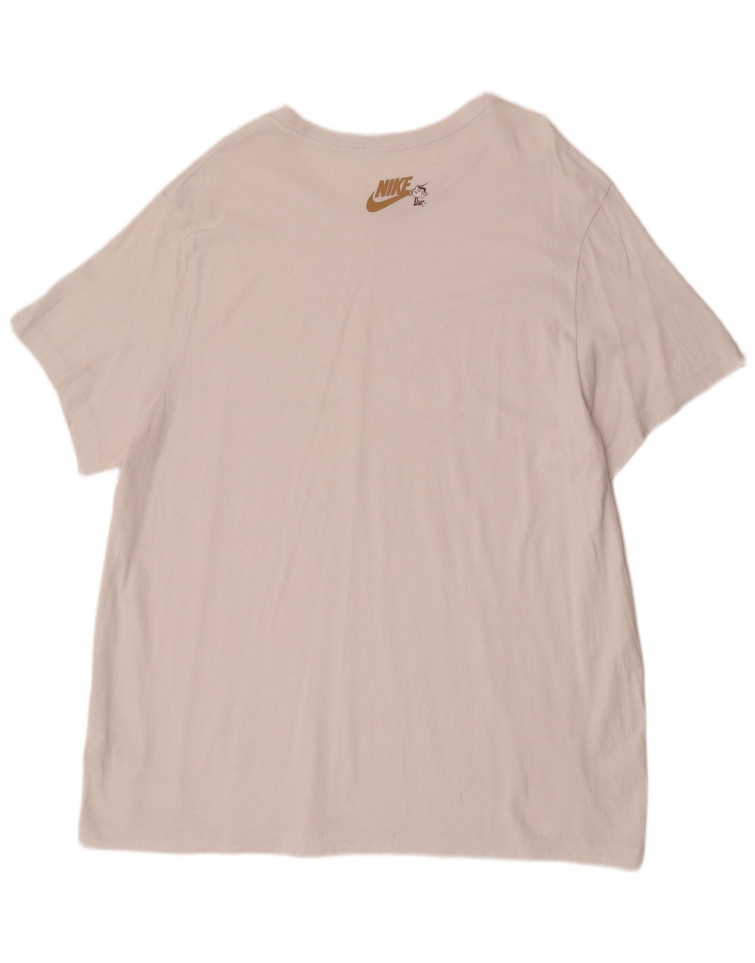 Мужская футболка с рисунком Nike 2XL, белый хлопок