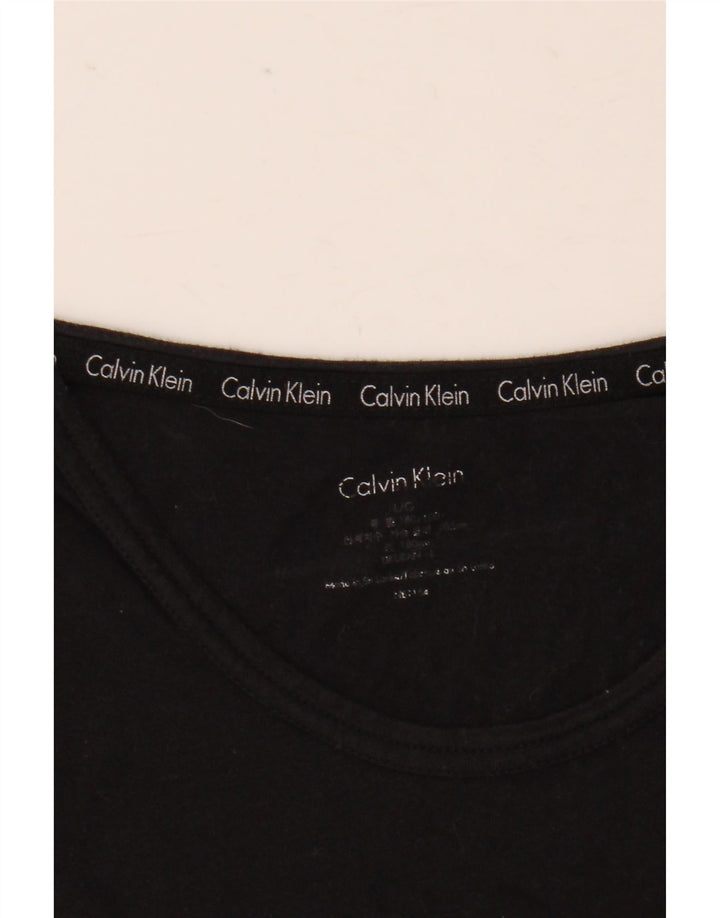 Мужская футболка с рисунком Calvin Klein, большая черная