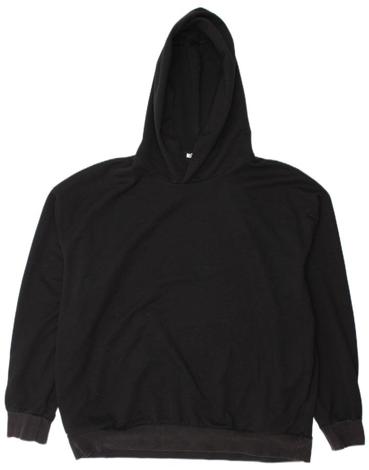 Мужской джемпер с капюшоном Zara XL, черный