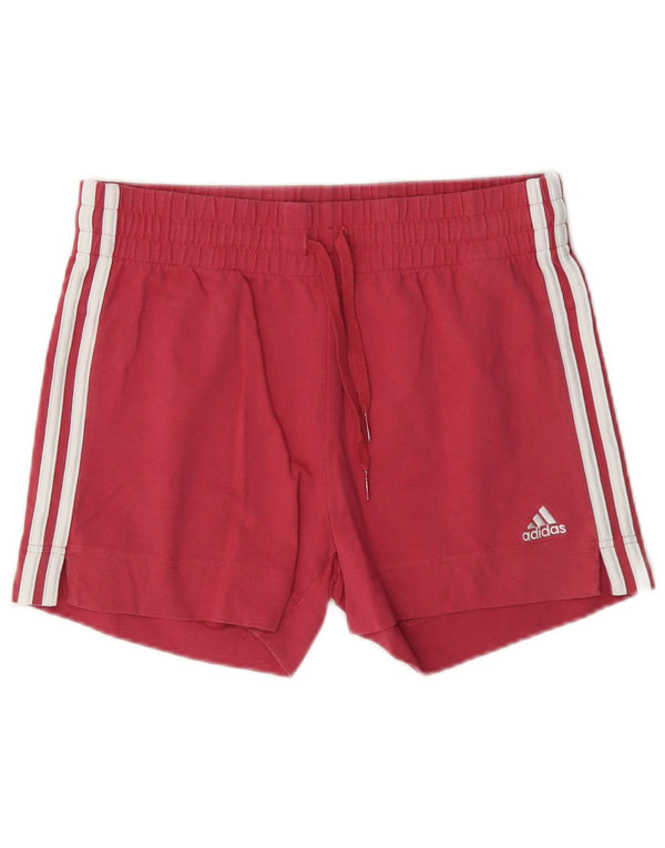 Женские спортивные шорты Adidas UK 8/10, маленькие красные хлопковые