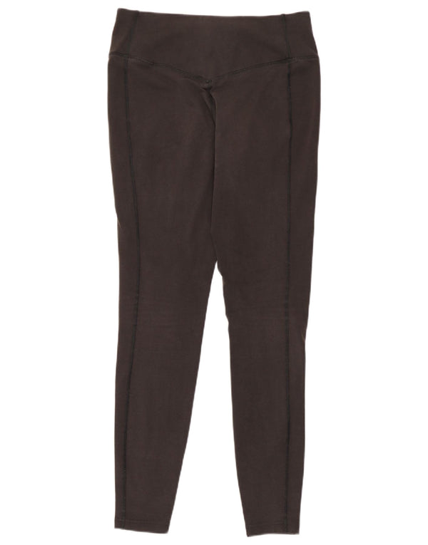 Женские леггинсы Nike Dri Fit UK 10, маленькие черные хлопковые