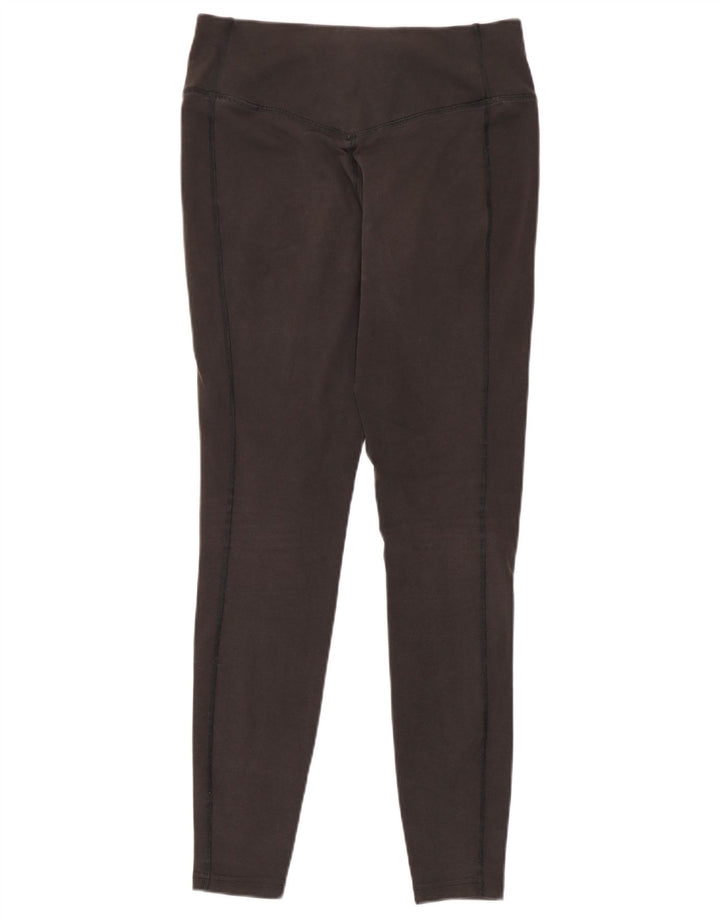 Женские леггинсы Nike Dri Fit UK 10, маленькие черные хлопковые