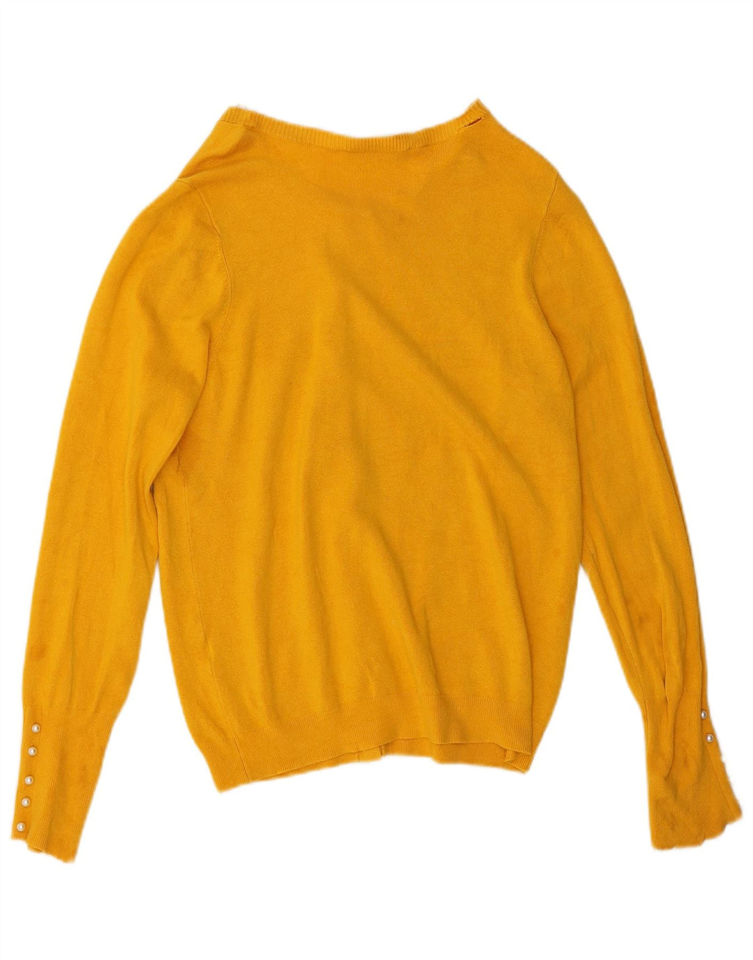 Женский кардиган Zara UK 16, большой желтый цвет