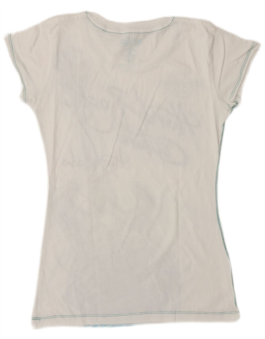 Футболка с рисунком HARD ROCK CAFE для девочек Hurghada, топ 7-8 лет, средний белый