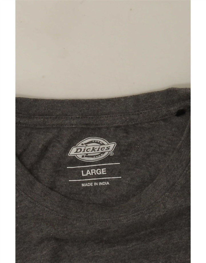 DICKIES Мужская футболка большого размера, серая