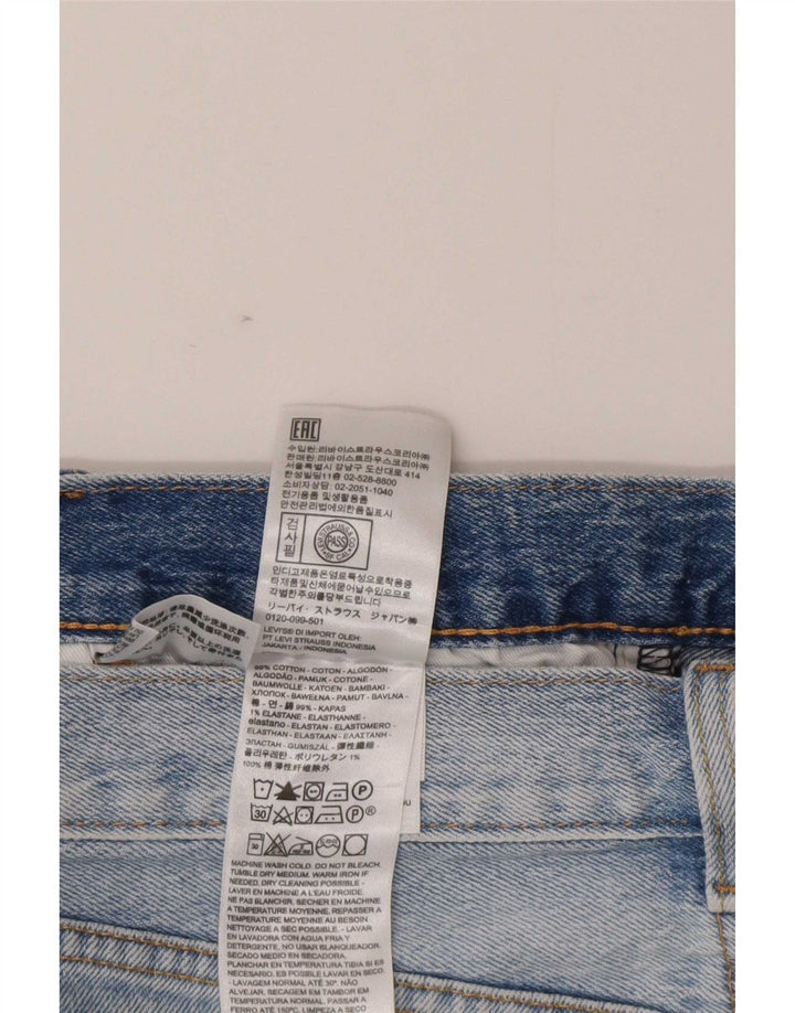 Мужские джинсовые шорты Levi's 501 W31, средний синий хлопок