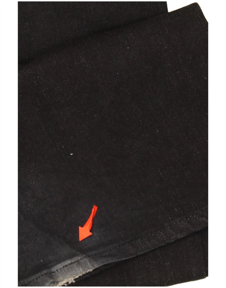 Женские расклешенные джинсы Roy Rogers W26 L35, черный хлопок