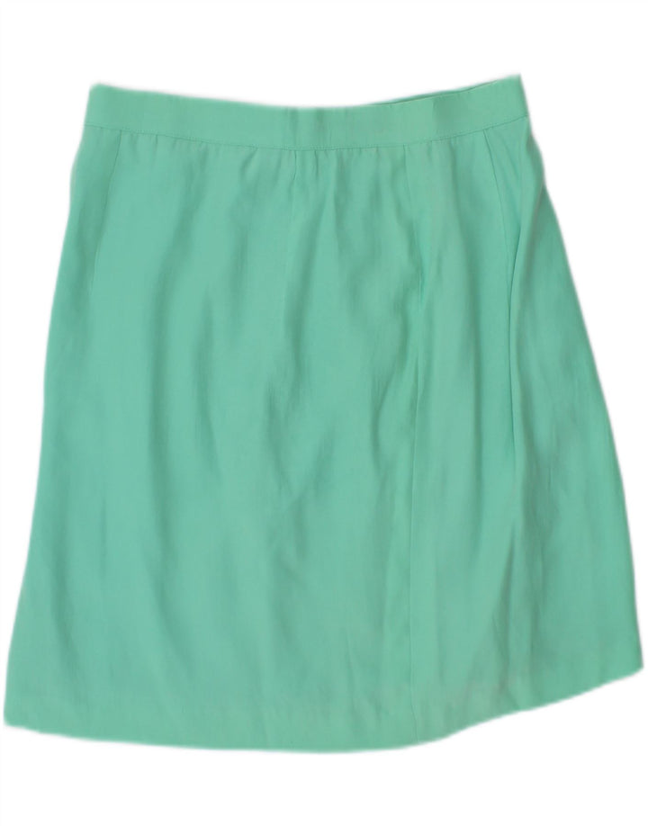 VINTAGE Womens Wrap Skirt W29 Medium  Green