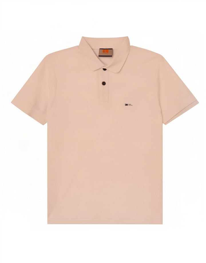 Мужская рубашка-поло Hugo Boss XL, белый хлопок