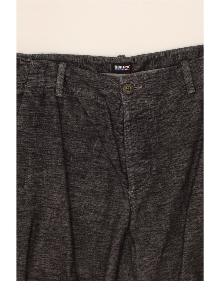 BLAUER Mens Slim Chino Trousers W32 L26 Grey Vintage Blauer and Second-Hand Blauer from Messina Hembry 