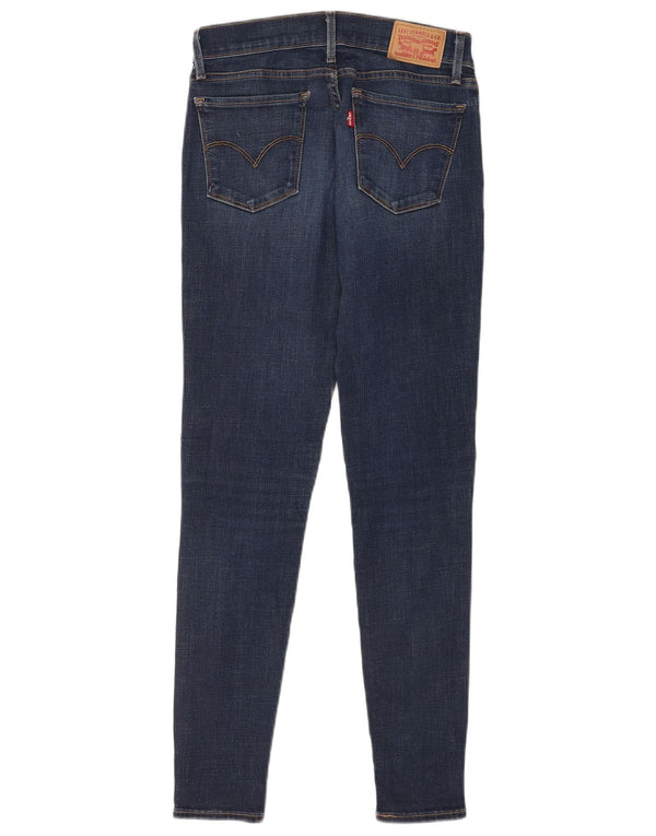 Женские джинсы Levi's 710 Super Skinny W27 L30 Темно-синие, хлопок