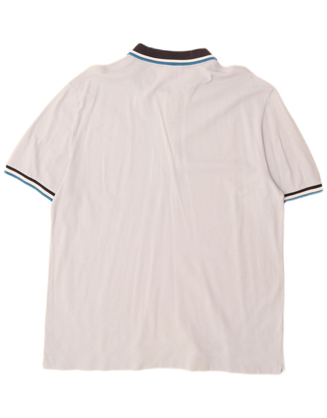 Мужская рубашка-поло Lacoste, размер 7, 2XL, синяя, хлопок