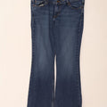 Женские джинсы Levi's 524 Too Superlow Bootcut, размер 13, большие W34 L28, синие