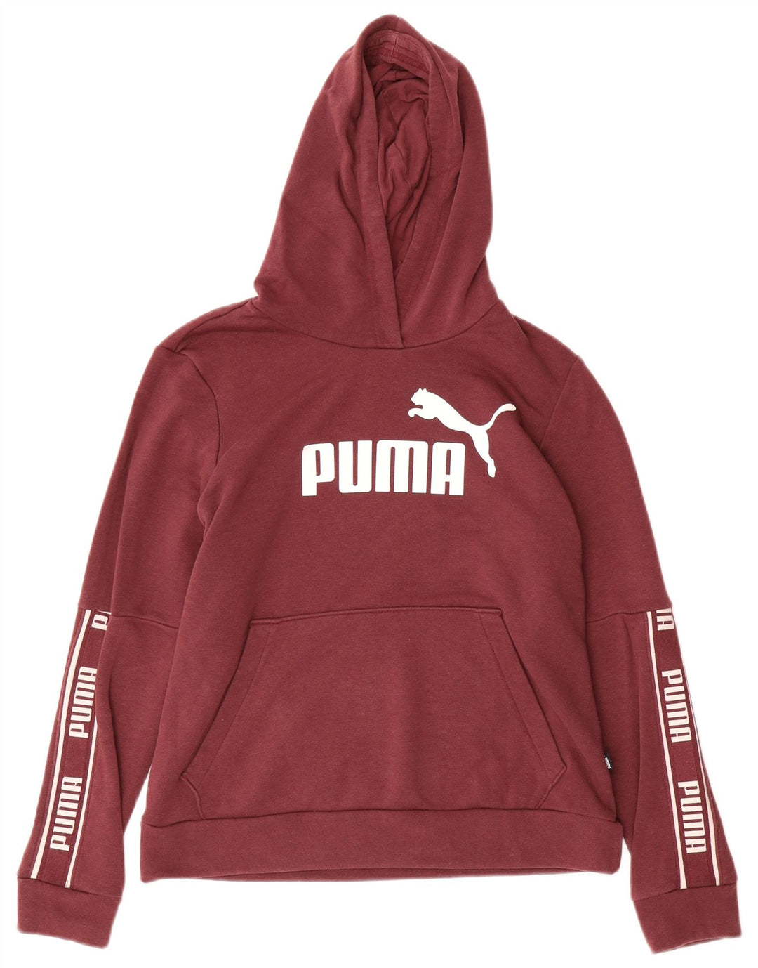 Женский джемпер с капюшоном PUMA UK 14, средний бордовый, хлопок