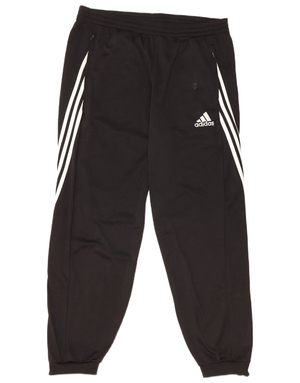 Adidas Мужские спортивные брюки Джоггеры Большой черный полиэстер
