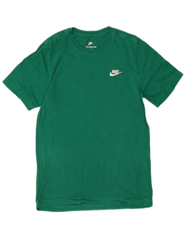 Мужская футболка Nike Top XS, зеленый хлопок